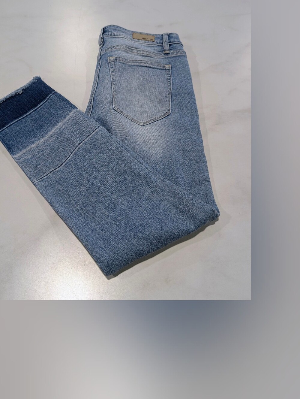 Miss Me Light Wash Skinny Jeans